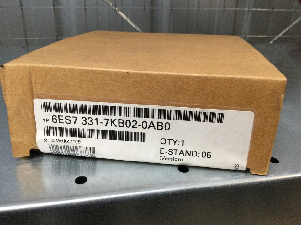 Neuf Scellé Siemens 6ES7 331-7KB02-0AB0 Entrée Module 6ES73317KB020AB0