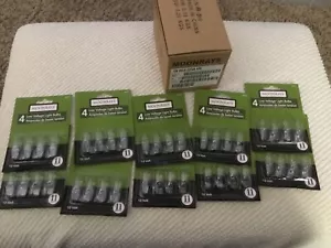 Moonrays 10 Packs of 4 bulbs each Low Voltage Light Bulbs (95527) 11W NEW IN BOX - Picture 1 of 3