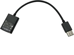HP 752661-004 DisplayPort to VGA Adapter - Black - Picture 1 of 4