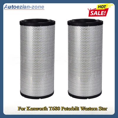 2pcs Engine Air Filter for Kenworth T680 Peterbilt Western Star P534816 RS3539 - Image 1 of 4