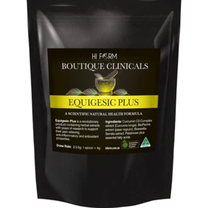 HI FORM Equigesic Plus 100g 300g 600g 2 & 5 Horse Supplement Equine Pain Relief - Picture 1 of 12