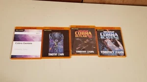 FOUR (4) MP3 AUDIO BOOKS by TIMOTHY ZAHN  +TS+ - Picture 1 of 1