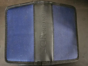 Nintendo DS DSi Lite Mini Folio Light Blue Carrying Travel Case Pouch Zipper Bag - Picture 1 of 10
