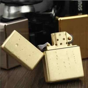 ZORRO 912S Retro High End Armatura Pesante Ottone Titanio Antivento Cherosene - Foto 1 di 25