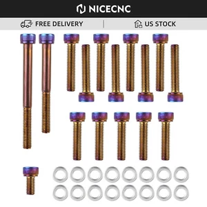 For Yamaha YZ250 1999-2024 NICECNC Outer Clutch Case Stator Cover Mounting Bolts - Picture 1 of 8