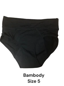 Mutandine d'epoca Bambordy set di un paio nere taglia 5 - Foto 1 di 10