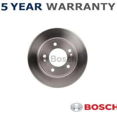 Bosch Rear Brake Disc Fits Hyundai i30 Kia Cee'D Pro + Other Models - Image 1 of 4