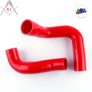 For 1964 Ford Galaxie 500/500XL l6 V8 Red Silicone Radiator Coolant Hoses Kit - Bild 1 von 5
