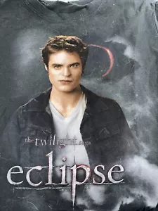 Twilight T Shirt Adult Size XL Black Eclipse Movie Casual Edward. n - Picture 1 of 5