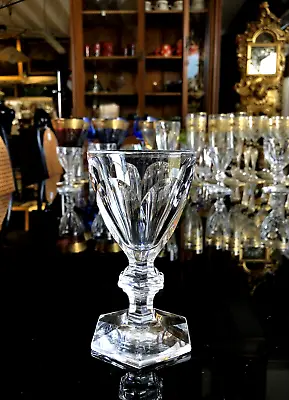 Baccarat HARCOURT 1841 BICCHIERE CALICE VINO 12,5 Cm CRYSTAL GLASS VERRE GOBLET • 99€