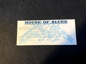 Boleto Buddy Guy 1994 House of Blues Los Angeles Help Ever. HURT NEVER - Imagen 1 de 2
