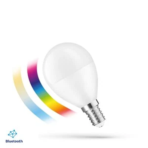 LED E14 G45 EASY SMART APP 4,9W = 42W bunt 520lm BLUETOOTH 2700K-6000K DIMMBAR - Bild 1 von 3