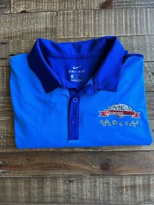Nike Dri Fit Golf XL Polo Shirt Short Sleeve Dri-Fit Diamond Polo Texas Tiger - Picture 1 of 6