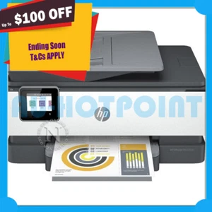 HP OfficeJet Pro 8020e A4 All-in-One Printer+ADF+DuplexPrint+WiFi 915/915XL Ink - Picture 1 of 1