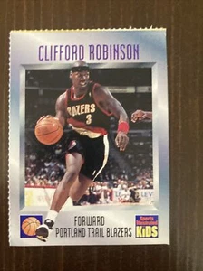 Clifford Robinson Trailblazers #484 NBA Sports Illustrated for Kids SI For Kids - Picture 1 of 2