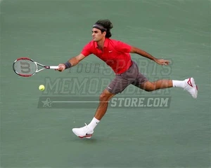 Roger Federer return lunge 8x10 11x14 16x20 photo 712 - Picture 1 of 1