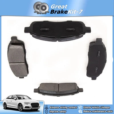 Kit de pastilhas de freio a disco dianteiro para 2003 2004 2005 2006 2007 2008 2009 Ford Lobo 4.6L - Imagem 1 de 4