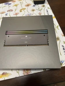 Corsair Dominator Titanium RGB DDR5 RAM 96GB (2x48GB) 6000MHz - Picture 1 of 2