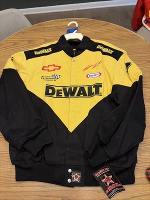 Chaqueta De Colección Años 90 Jeff Hamilton DeWalt NASCAR 2XL Matt Kenseth Autografiada Nueva Con Etiquetas Foto 1 de 4