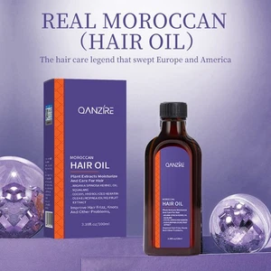 Moroccan Original Purple Treatment Light Oil Hair 3.38 oz / 100 ml - BRAND NEW - Picture 1 of 9