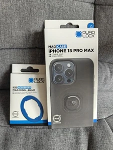Quad Lock (Case) - iPhone 15 Pro Max With Mag Ring Blue - Zdjęcie 1 z 1