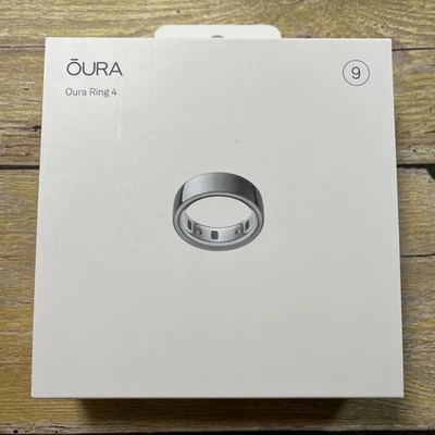 Anillo Oura Gen 4 Talla 9 Plata NUEVO SIN ABRIR Foto 1 de 4