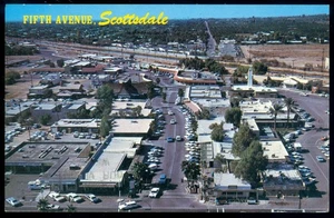 FIFTH AVE. - SCOTTSDALE, AZ POSTCARD - Picture 1 of 1