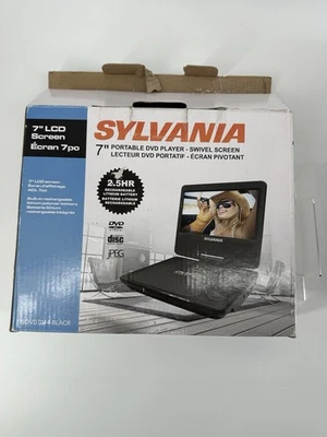 Sylvania Portable DVD Player 7-inch Rechargeable Model  SVDV7014 - Image 1 of 4