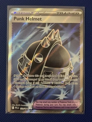 Punk Helmet Full Art 121/094 Phantasmal Flames ENGLISH NM PFL - Image 1 of 2
