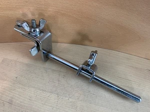 LUDWIG Cowbell Hoop Clamp Percussion Post Mount Holder Part 70s 80s Vtg 3/8-inch - Picture 1 of 5