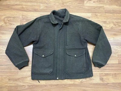 VTG Filson Brown 100% Wool Jacket Men's Size Fit L Oversized Casual Formal - Image 1 of 4