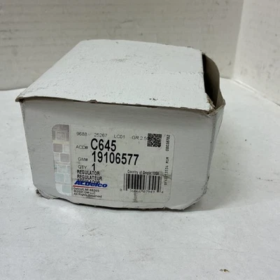 Acdelco C645 Professional™ Voltage Regulator. Fast, Free Shipping! - Image 1 of 2