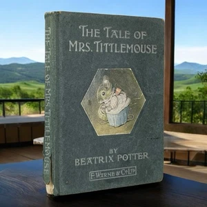 c1920 Early Print, The Tale Of Mrs. Tittlemouse, Beatrix Potter Book - Picture 1 of 9