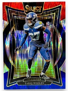 Amortiguador Prizm Panini Select #95 Tariq 2024 lana rojo y azul - Imagen 1 de 2