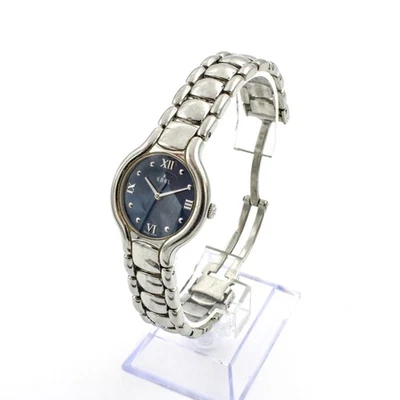 2000's EBEL Beluga 26mm Dark Blue Quartz 5.5in Women's Wristwatch #WB3626-5 - Image 1 of 4