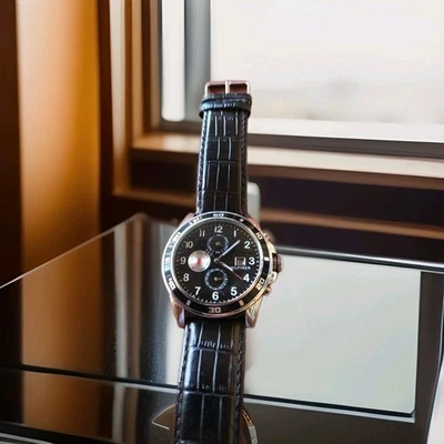 Tommy Hilfiger Multi-function Black 45mm Men's Watch. New Bat. 8" WRIST  - Image 1 of 4