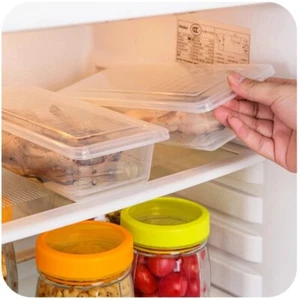 (Large)Food Storage Container PP Transparent Multifunctional Stackable Refrig - Picture 1 of 16