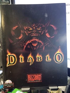 Diablo Instruction Manual PC Blizzard Entertainment 1996 Manual Only(See Photos) - Picture 1 of 2