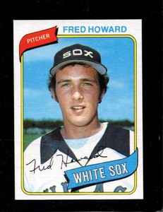 1980 TOPPS #72 FRED HOWARD NM (RC) WHITE SOX DP *X93041