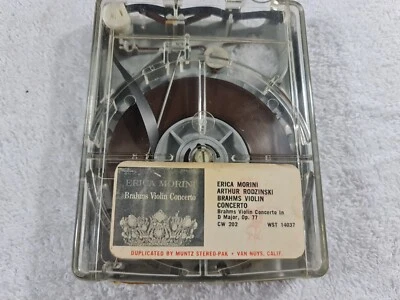 Brahms Violin Concert 4-Track Cartridge (Muntz)- Tested. - Image 1 of 3
