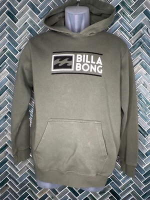 YOUTH XL BILLABONG MANGA LARGA SUDADERA CON CAPUCHA SUDADERA CON CAPUCHA VERDE OLIVA Foto 1 de 4