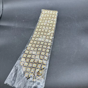 Pfizer Silk Tie Little Blue Pill Yellow Men's Necktie VIAGRA Erect Pill Novelty - Picture 1 of 3