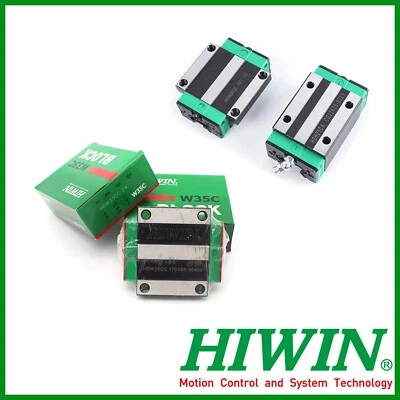Original Hiwin Linear Block EGH15 EG20 HGH20CA HGW25CC HGL30CASlide Carriage - Image 1 of 4