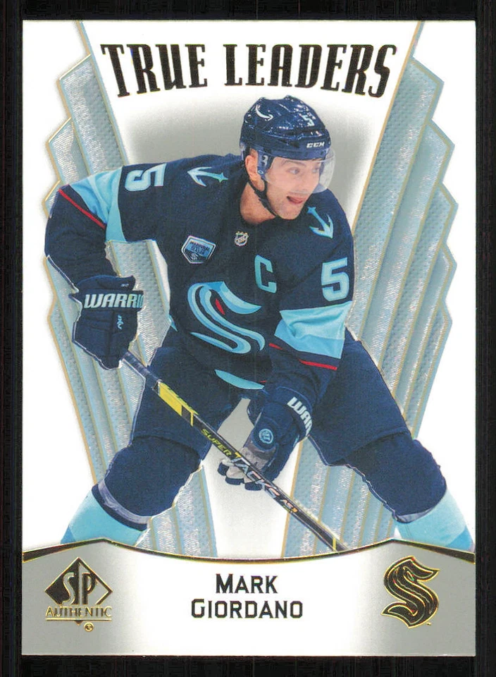 2021-22 SP Authentic True Leaders #TL3 Mark Giordano - Image 1 of 2