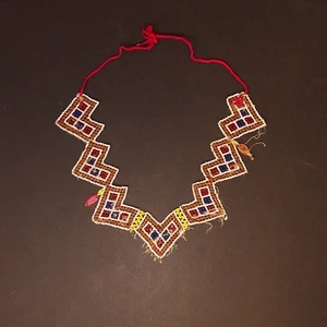 COLLAR Danza del Vientre Kuchi Tribal Cuentas Danza del Vientre 811k4 - Imagen 1 de 4