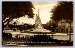 RPPC Portugal Lisboa (Lisbon), Monumento Aos Mortos da Grande Guerra, Unp - Picture 1 of 2