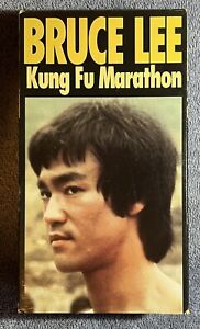 Bruce Lee Kung Fu Marathon VHS Chinese Connection DOUBLE CASSETTE RARE