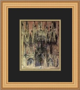 Leroy Neiman Cathedral Custom Framed Print - Picture 1 of 2
