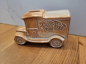 VTG Piggery Pottery Epworth Ceramic Bank Delivery Van Thorntons Chocolates 1911 - Picture 1 of 9