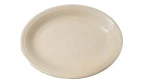Homer Laughlin Fiesta Ware Oval Platter 12.5" Pale Yellow Discontinued 1144 - Picture 1 of 6